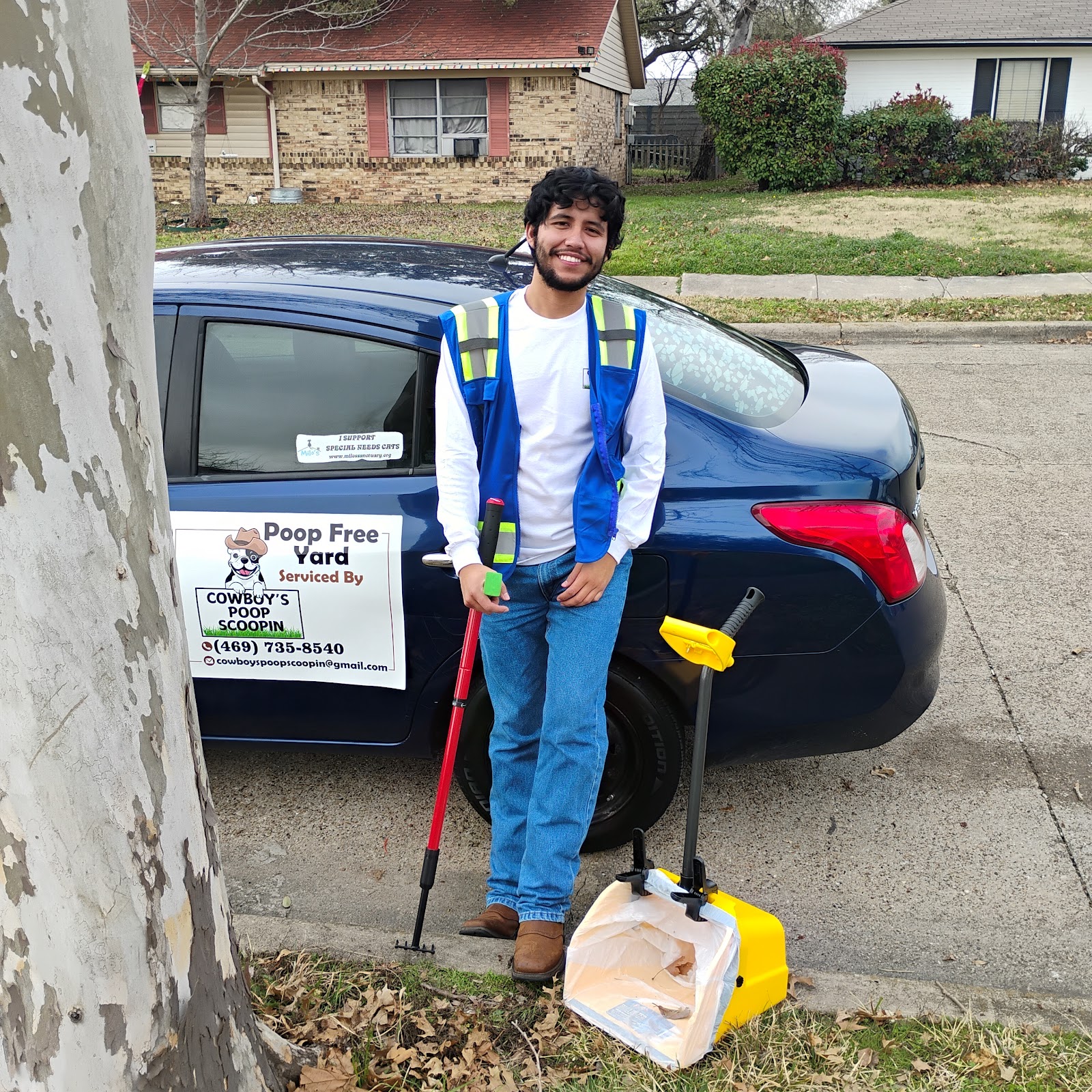 Cowboy's Poop Scoopin