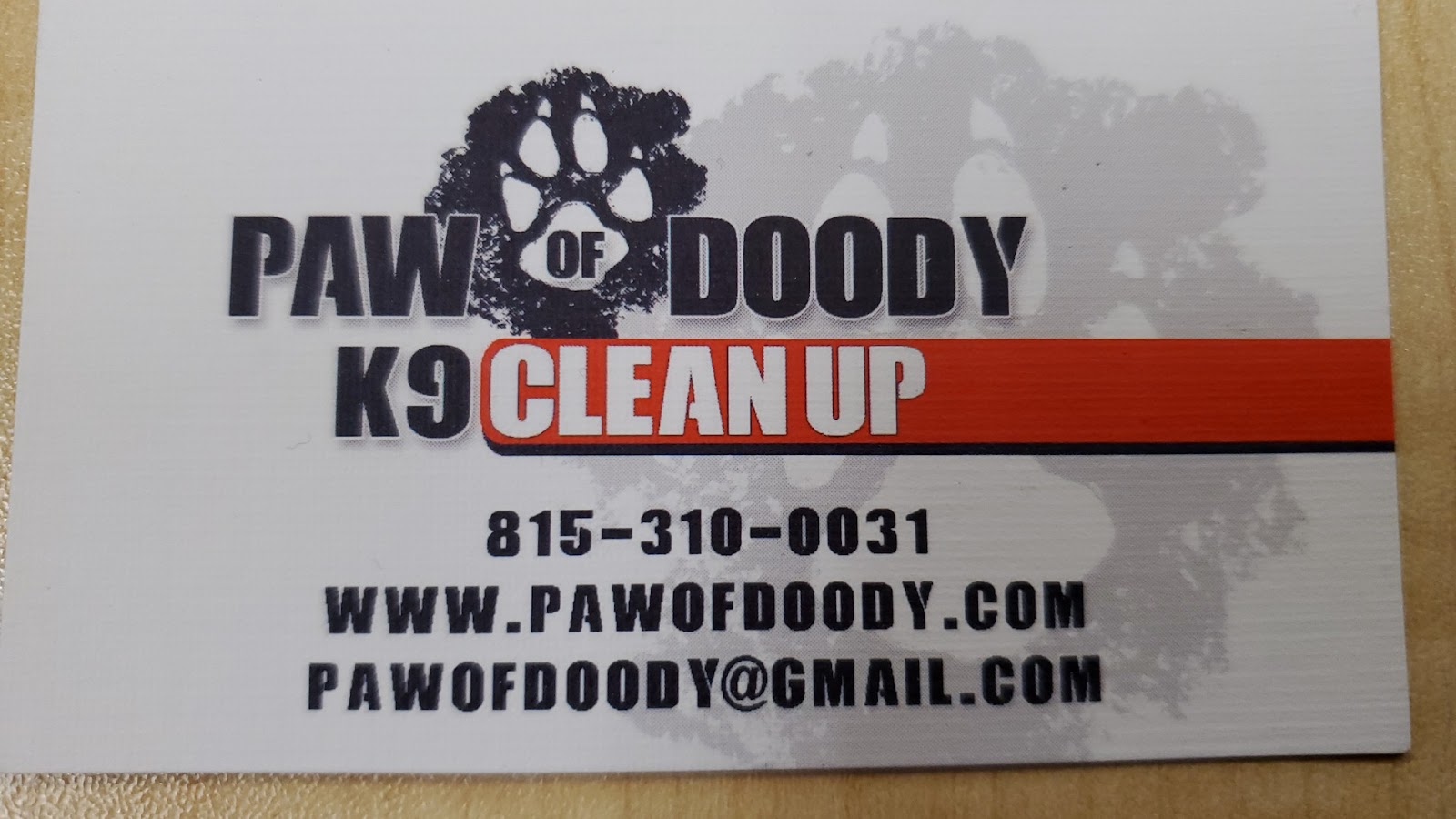 Paw of Doody