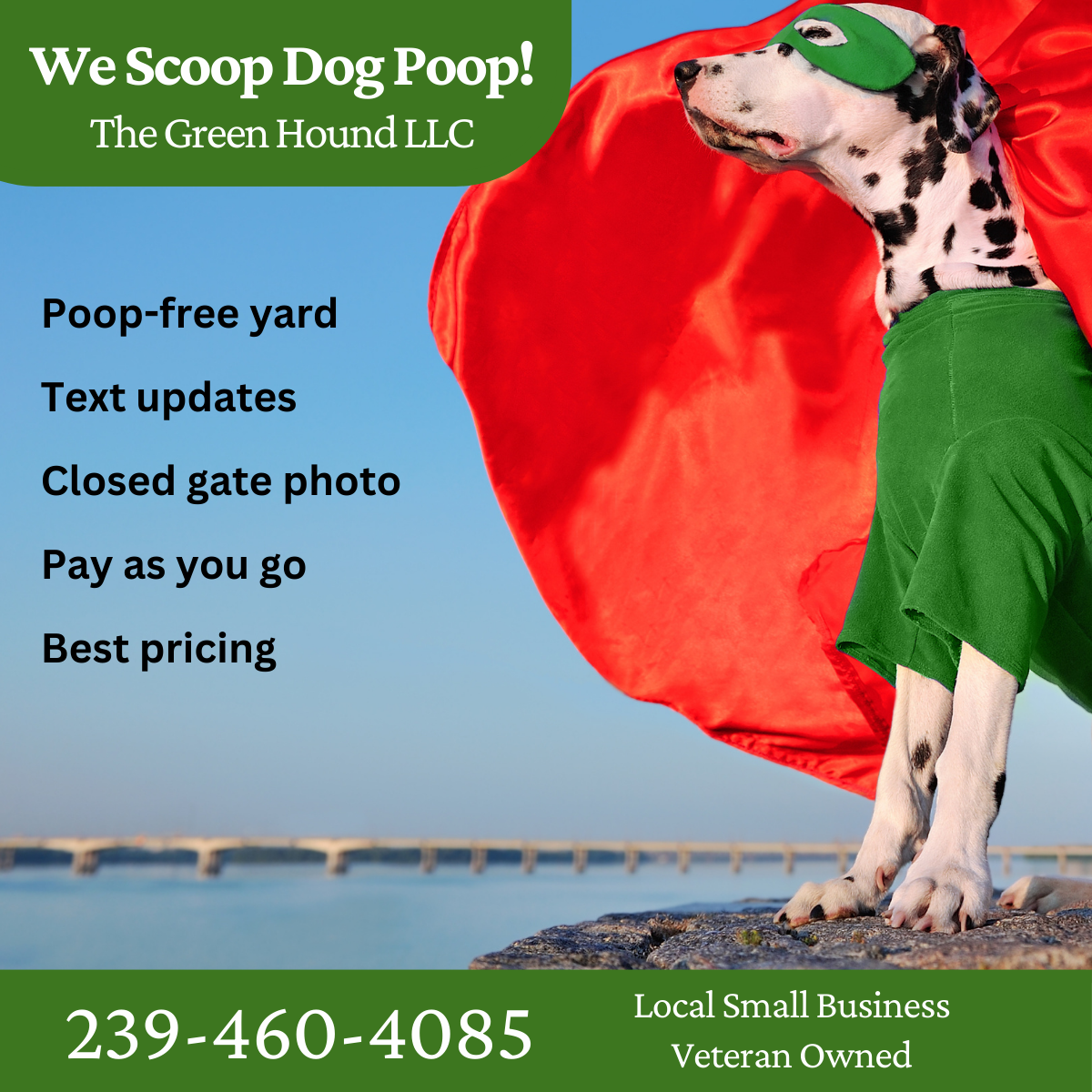 The Green Hound LLC Poop Scoopers of Cape Coral