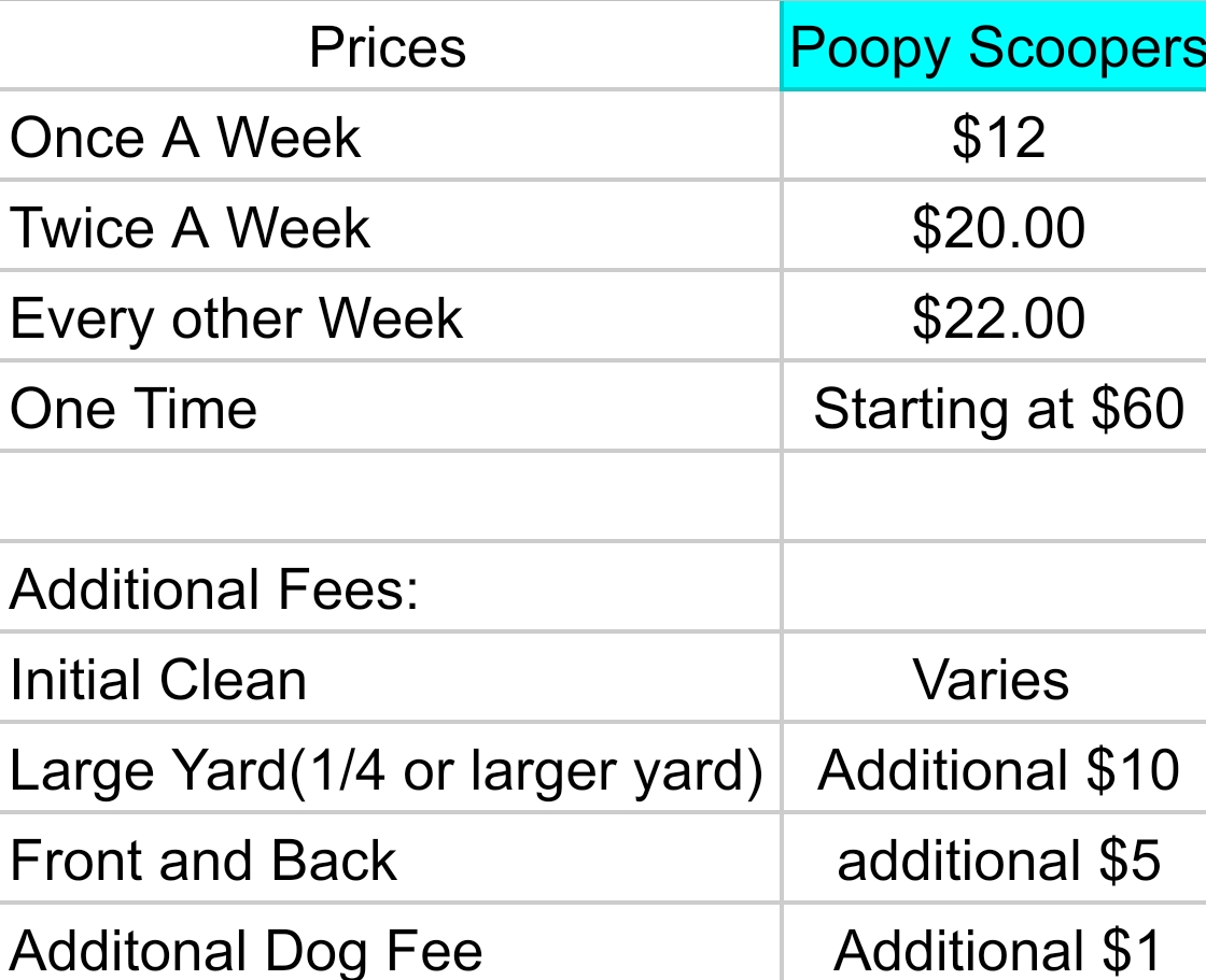 Poopy Scoopers LLC