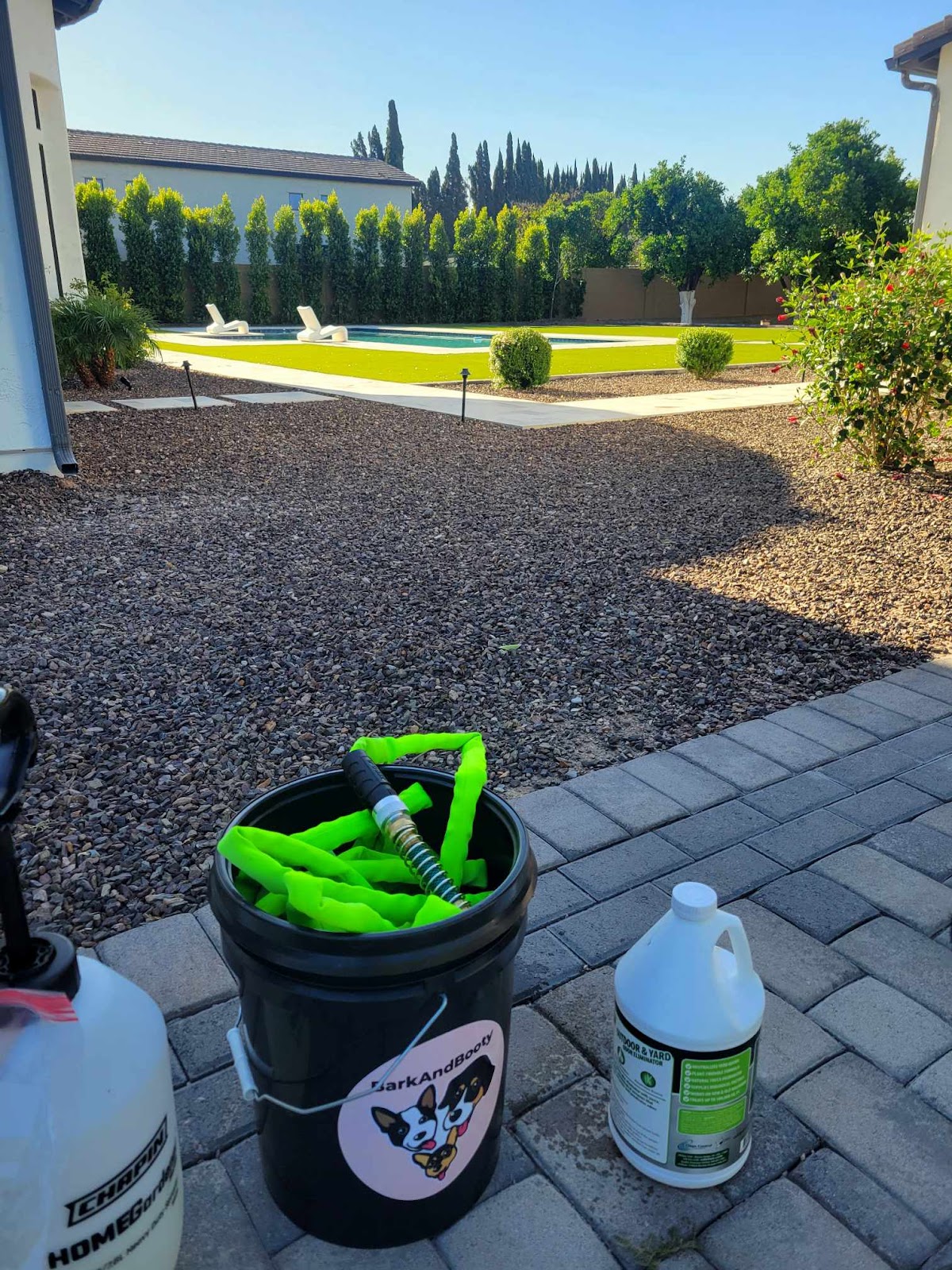 BarkAndBooty Dog Poop Scooper - Pet Waste Removal