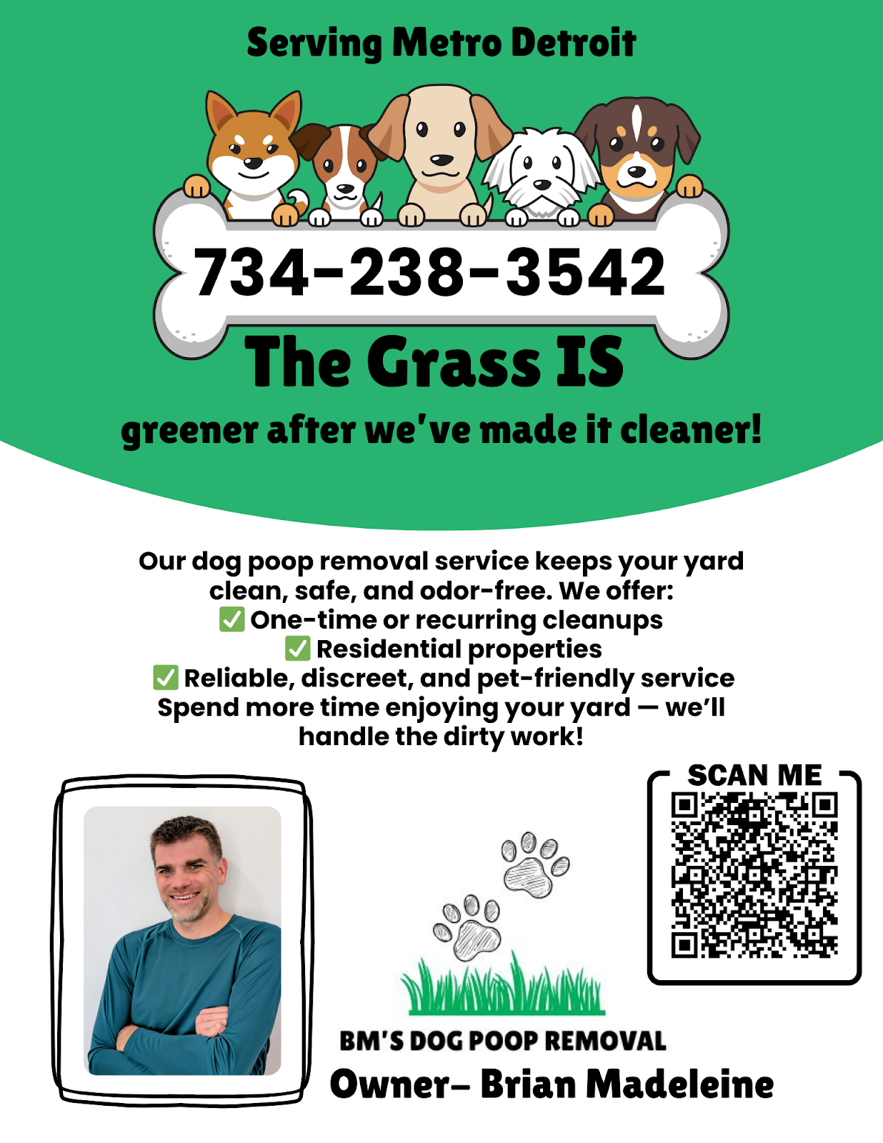 BM's Dog Poop Removal LLC - Photo 2