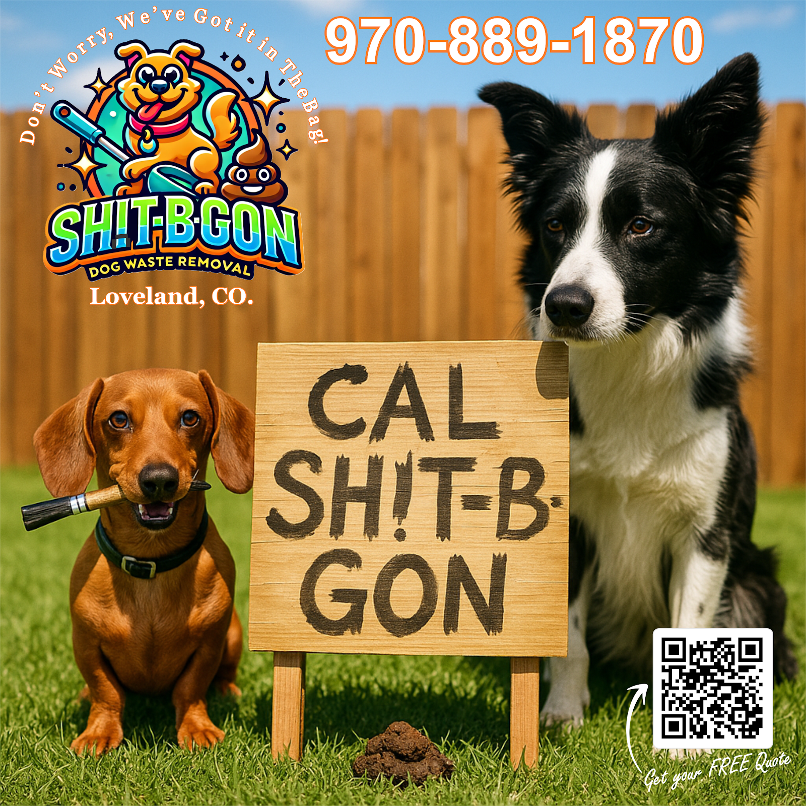 SH!T-B-GON Dog waste removal