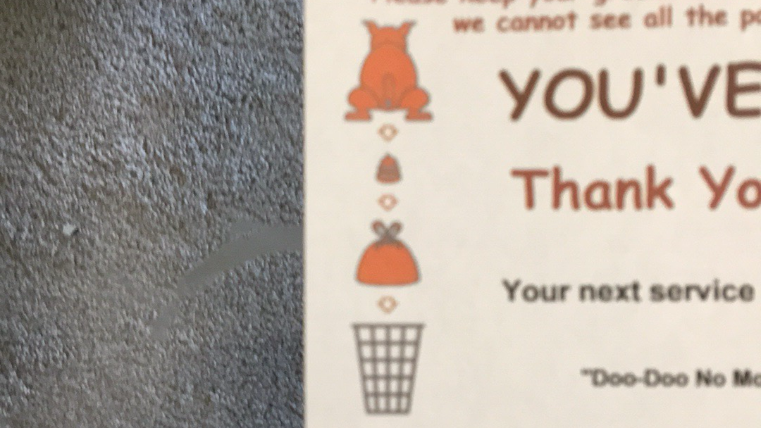 "Doo-Doo No More" Pet Waste Removal Service