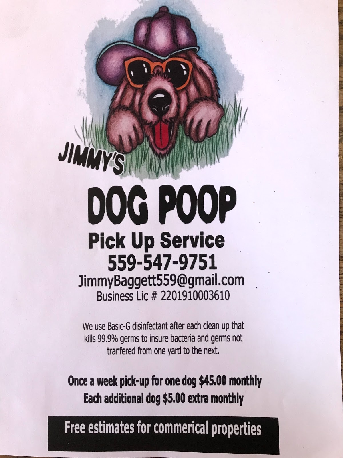 Jimmy’s Dog Poop Pick Up Service - Photo 2