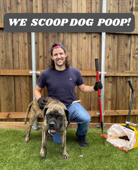 Star Scooping Pet Waste Removal