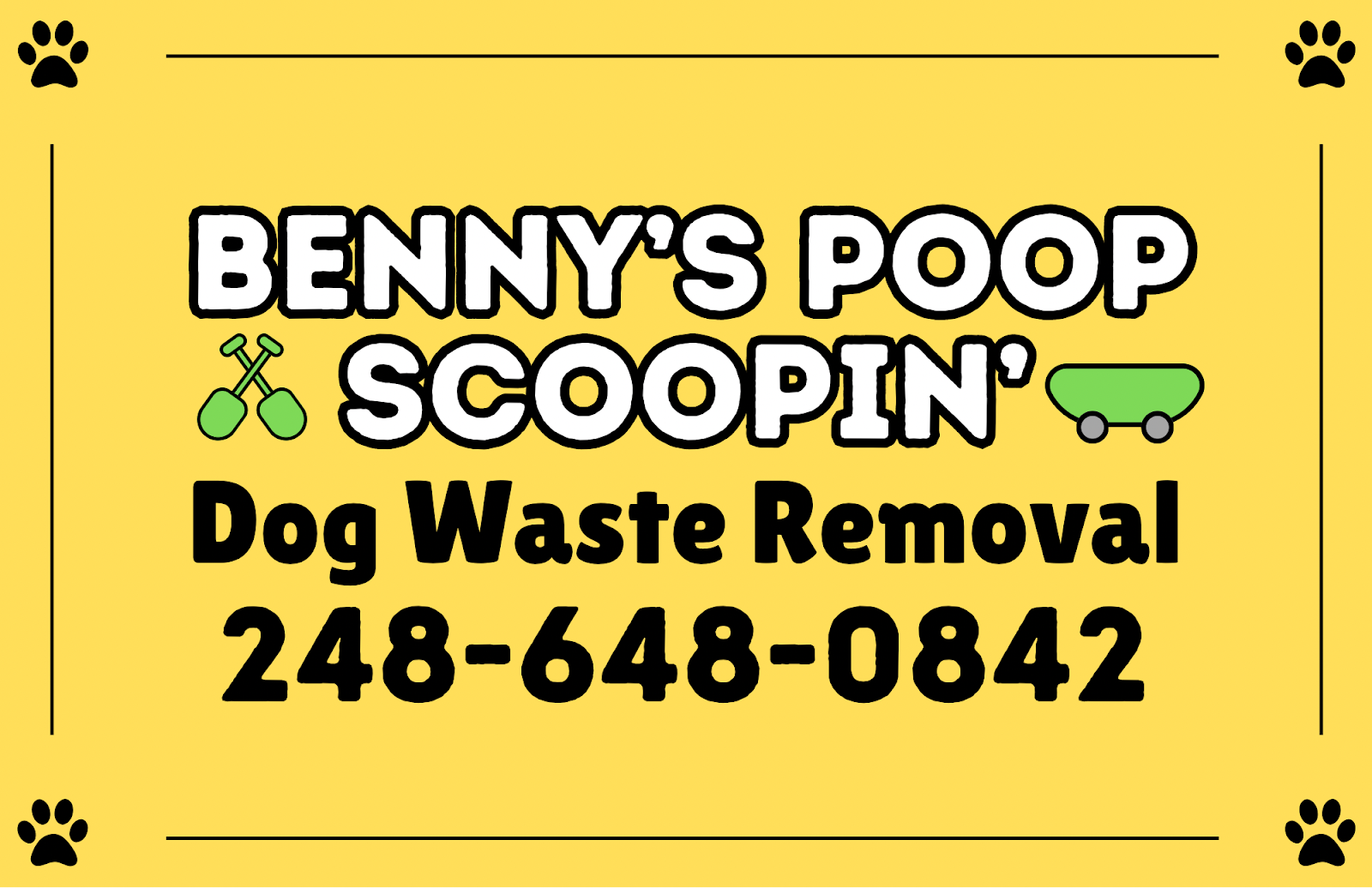 Benny’s Poop Scoopin’